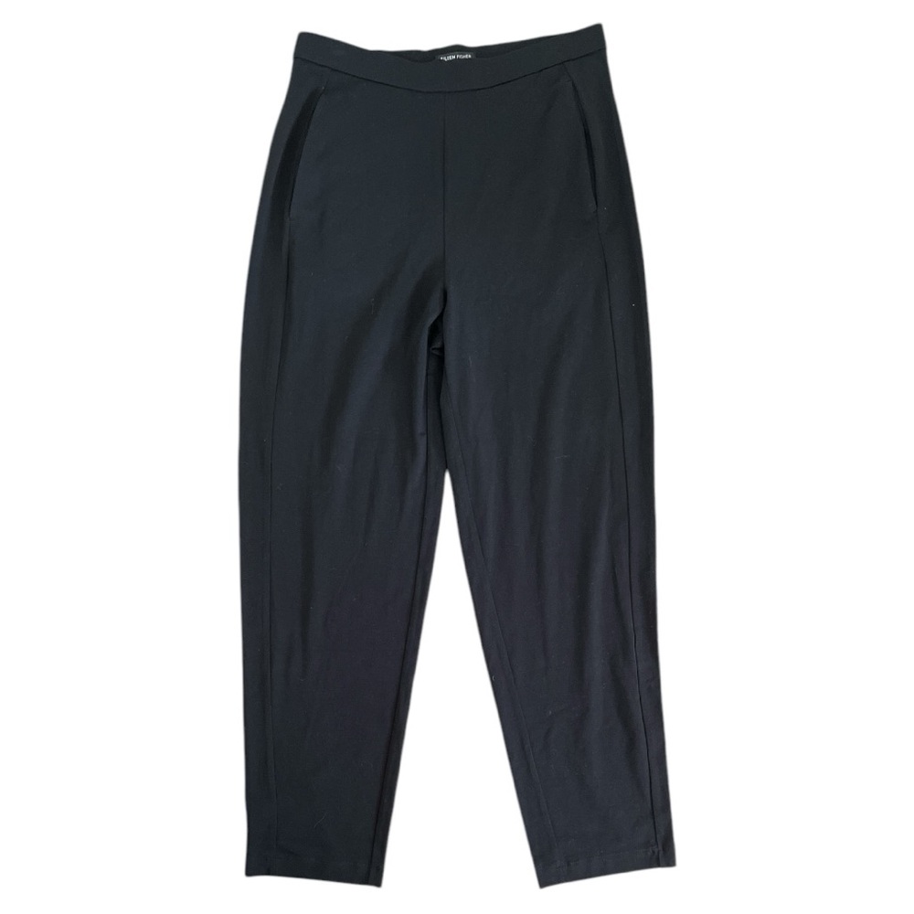 Eileen Fisher Tencel Jersey Tapered Leg Slouch Ankle Pants Size Small - Picture 3 of 8